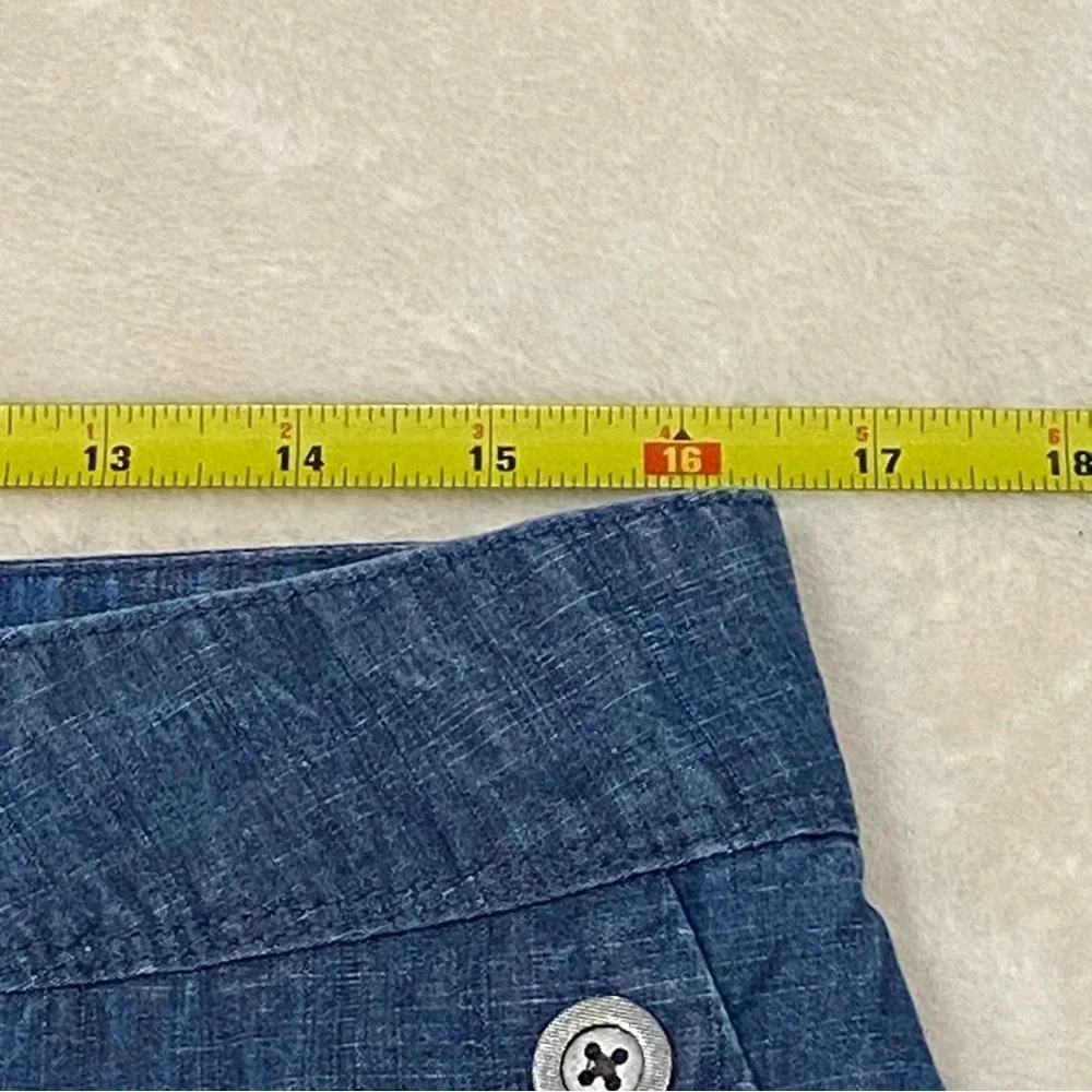 THE LIMITED / Blue Chambray Shorts High Rise Size 8